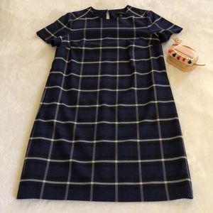 Banana Republic Plaid Shift Dress